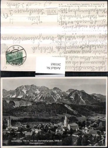 241065,Schladming Totale m. d. Dachsteingruppe