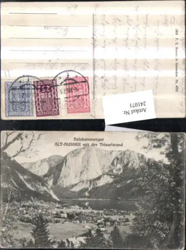 241071,Alt-Aussee Totale m. d. Tirsselwand pub F. E. Brandt 4701