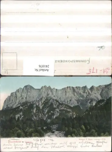 241076,Hochtor im Gesäuse b. Johnsbach Bergkulisse