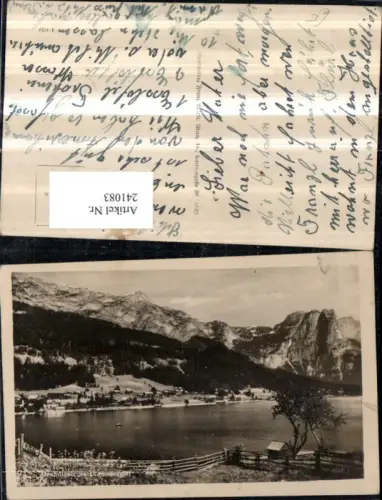 241083,Grundlsee Totale Bergkulisse