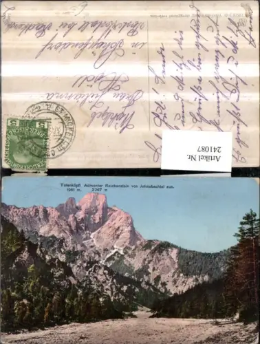 241087,Admonter Reichenstein u. Totenköpfl b. Johnsbachtal aus b. Johnsbach