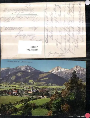 241101,Admont Totale m. d. Hallermauern pub Purger u. Co 13971