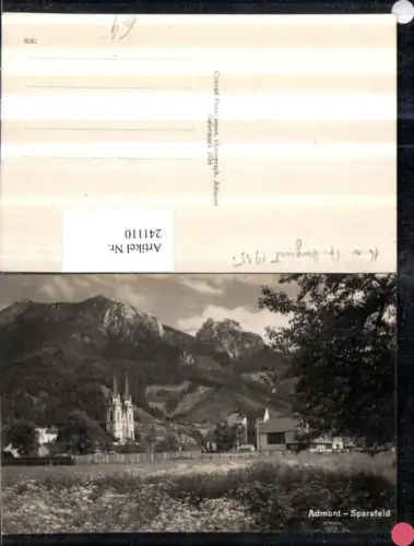 241110,Admont Teilansicht m. Sparafeld