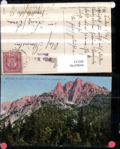 241115,Gesäuse Großer Ödstein v. Johnsbachtal aus b. Johnsbach