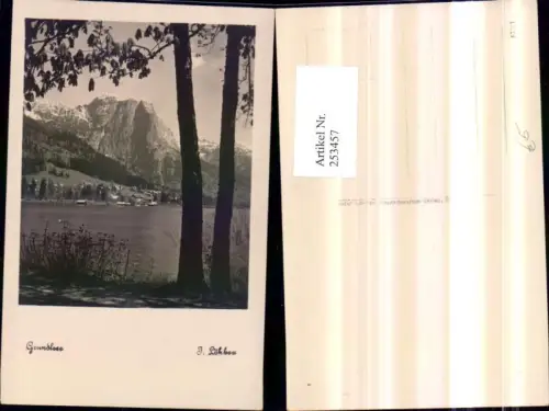 253457,Grundlsee Teilansicht Partie