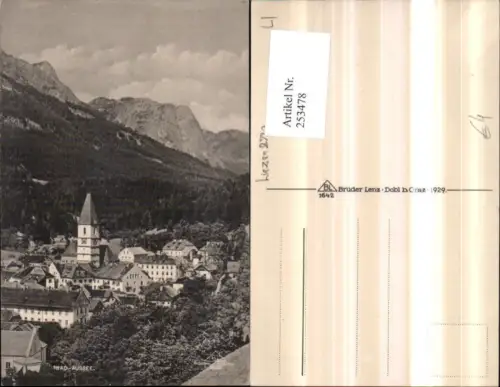 253478,Bad Aussee Teilansicht Kirche