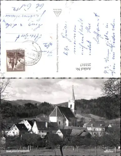 253517,Bad Gams Frauental Teilansicht Kirche