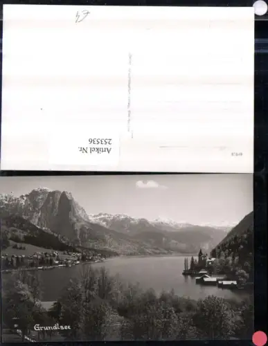 253536,Grundlsee Teilansicht See