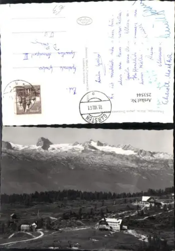 253544,Tauplitzalm geg. Dachstein Bergkulisse b. Tauplitz