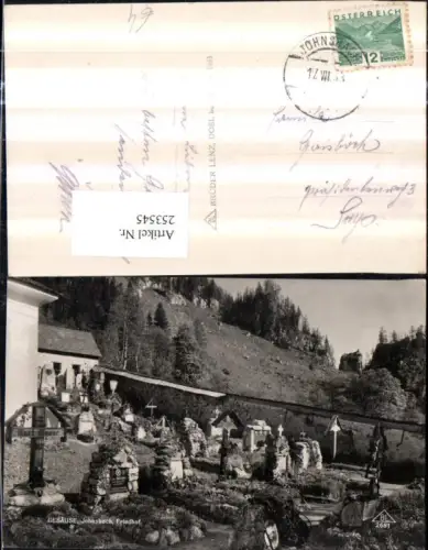 253545,Gesäuse Johnsbach Friedhof