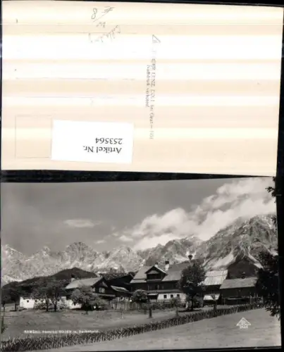 253564,Ramsau am Dachstein Pension Rojer Bergkulisse