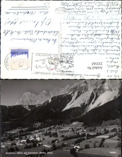 253565,Ramsau am Dachstein Totale Bergkulisse