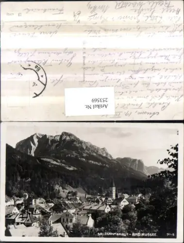253569,Bad Aussee im Salzkammergut Totale pub F. E. Brandt 5148