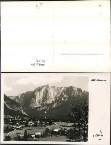 253571,Altaussee Alt-Aussee Totale Bergkulisse