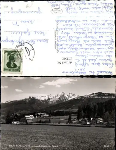 253585,Kulm Ramsau b. Schladming Teilansicht geg. Schladminger Tauern