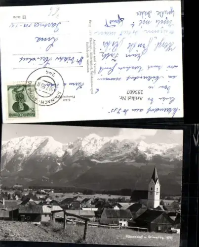 253607,Mitterndorf Totale m. Grimming pub Josef Kain