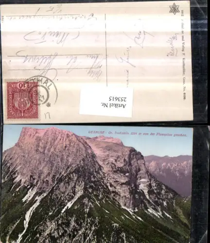 253615,Gesäuse Großer Buchstein von d. Planspitze gesehen b. Johnsbach Bergkulisse pub F. Knollmüller 6198