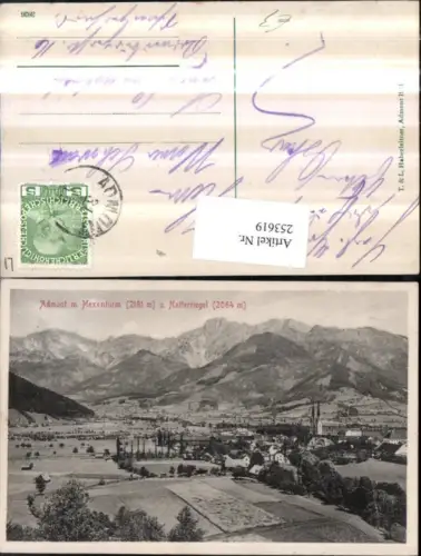 253619,Admont Totale m. Hexenturm u. Natterriegel
