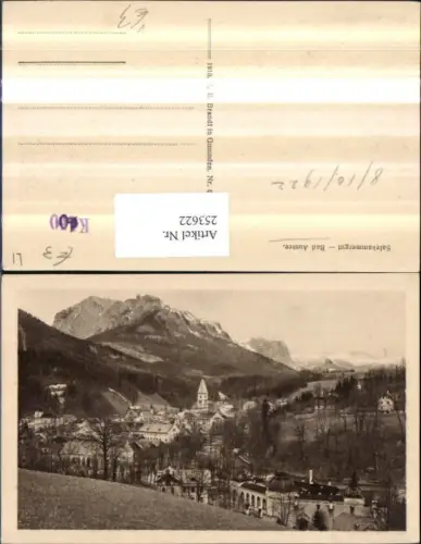 253622,Bad Aussee im Salzkammergut Totale pub F. E. Brandt 0177