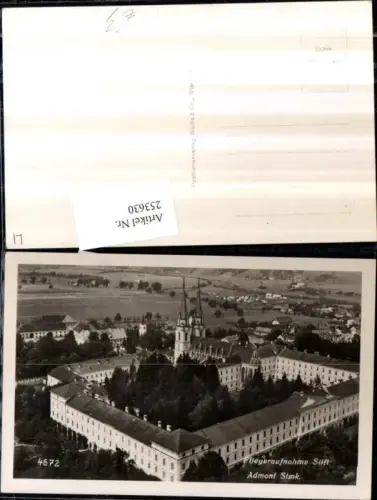 253630,Admont Stift Stiftskirche Fliegeraufnahme 4672