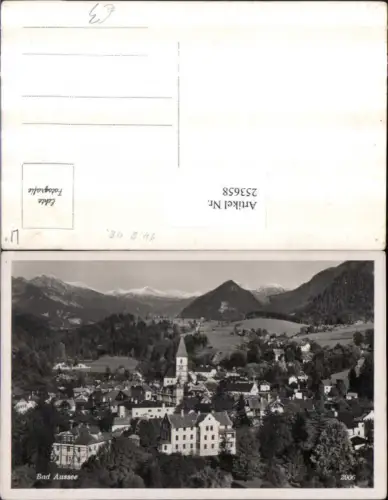 253658,Bad Aussee Totale