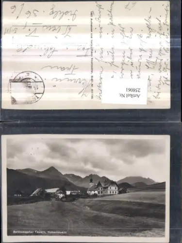 258061,Hohentauern Rottenmanner Tauern Teilansicht Bergkulisse