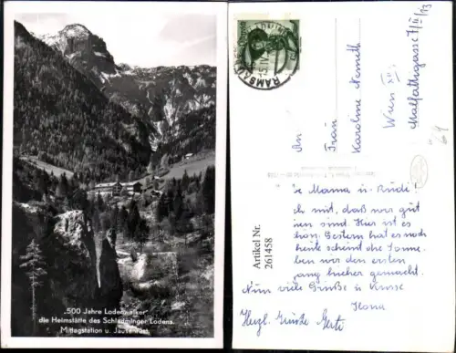 261458,Mittagstation u. Jausenrast Lodenwaker b. Ramsau am Dachstein Bergkulisse