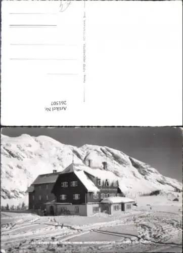 261507,Tauplitzalm b. Tauplitz Naturfreundehaus Bergkulisse Winterbild pub Foto Hochreiter