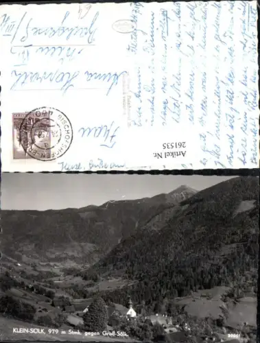 261535,Kleinsölk Totale geg. Großsölk