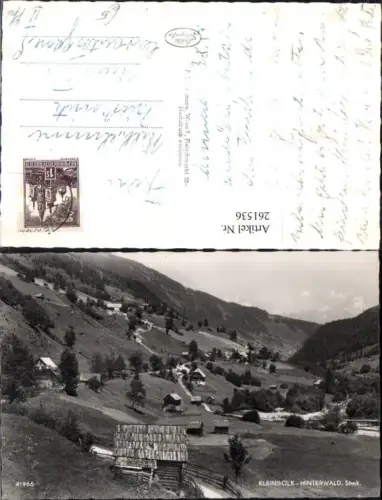 261536,Kleinsölk Hinterwald Häuser