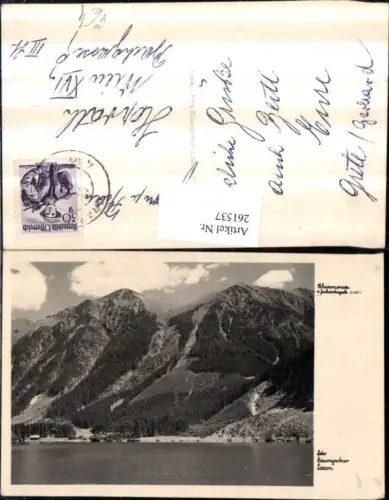 261537,Schwarzensee See b. Tauplitz Bergkulisse pub Foto Baumgartner
