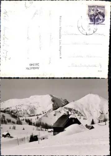 261540,Klachau b. Tauplitz Bergkulisse Winterbild