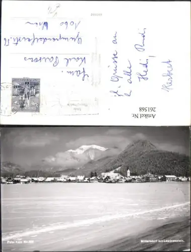 261568,Mitterndorf Totale m. Lawinenstein Winterbild pub Foto Kain 931