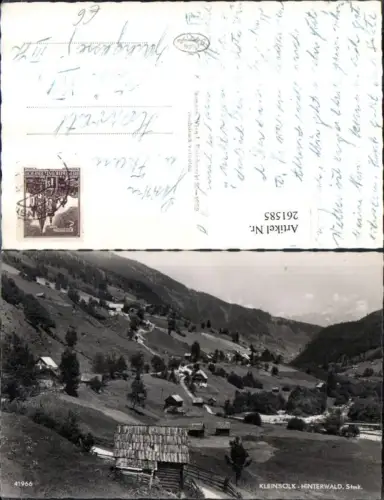 261585,Kleinsölk Hinterwald Häuser