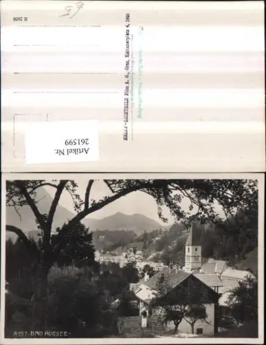 261599,Bad Aussee Teilansicht Kirche