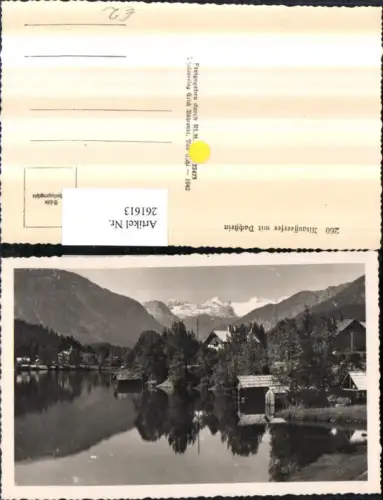 261613,Altaussee Partie m. Dachstein Bergkulisse