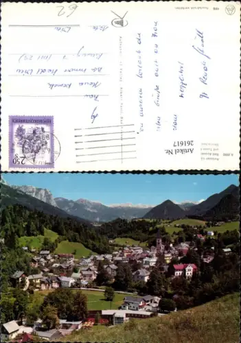 261617,Bad Aussee Totale m. Backenstein Bergkulisse