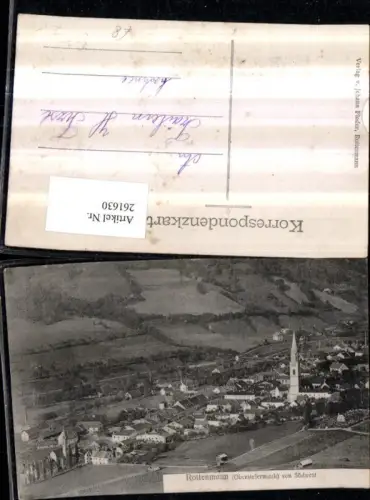 261630,Rottenmann Totale von Südwest