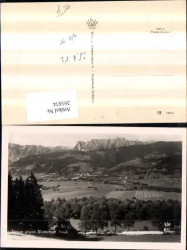 261634,Liezen Totale geg. Hochanger Bergkulisse pub Foto Hubman 812