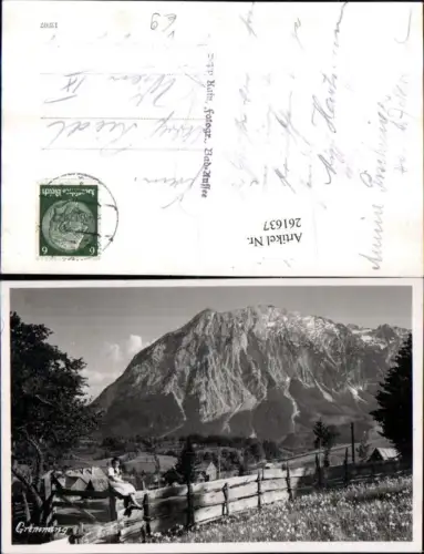 261637,Grimming Bergkulisse b. Trautenfels pub Josef Kain