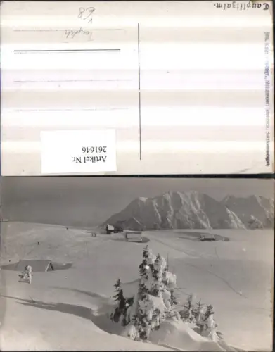 261646,Tauplitzalm b. Tauplitz Bergkulisse Winterbild pub Josef Kain