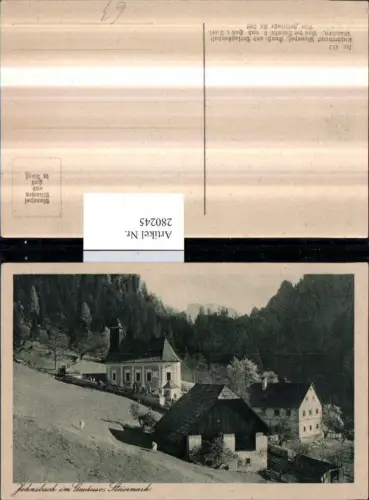 280245,Johnsbach im Gesäuse Kirche