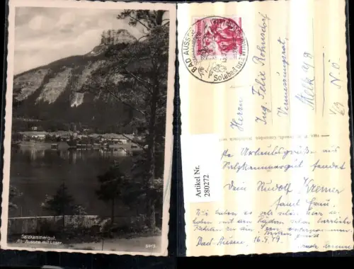 280272,Altaussee Alt-Aussee Totale m. Loser pub F. E. Brandt 5419