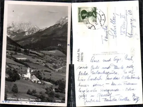 280276,Ardning im Ennstal Totale Bergkulisse