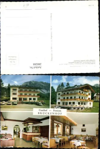 280288,Ramsau am Dachstein Gasthof Pension Brückenhof Mehrbildkarte