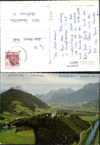 280312,Wallfahrtskirche Frauenberg im Ennstal b.Admont Bergkulisse