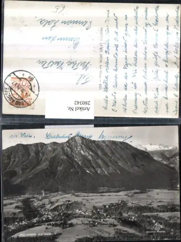 280342,Bad Aussee Totale m. d. Dachstein Bergkulisse