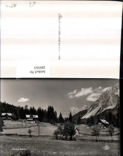 280363,Kulm b. Ramsau Schladming Bergkulisse
