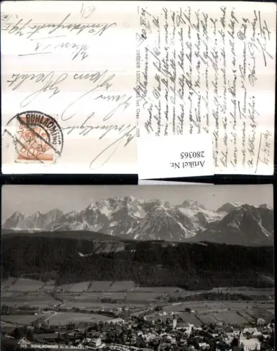 280365,Schladming Totale m. Dachstein Bergkulisse
