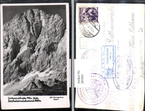287451,Südwandhütte Berghütte Dachsteinsüdwand b. Ramsau